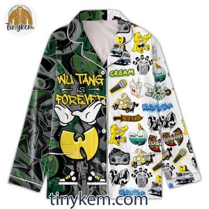 Wu Tang Clan Satin Pajamas Set 2 W8DhR