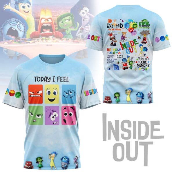 Inside Out 2 Today I Feel Tshirt