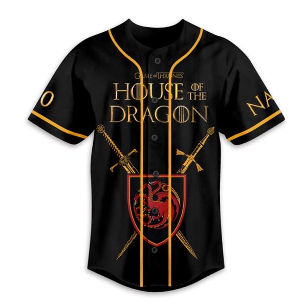 House Of The Dragon Personalized Baseball Jersey: All Must Choose