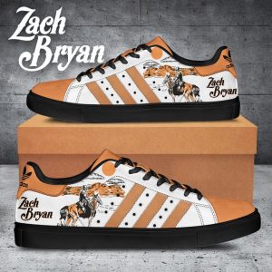 Zach Bryan Personalized Leather Skate Shoes
