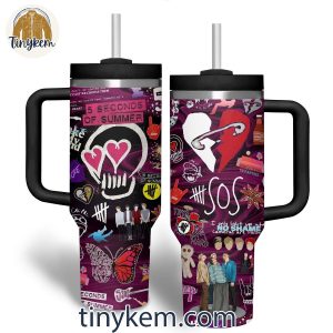 5 Seconds Of Summer 40oz Tumbler