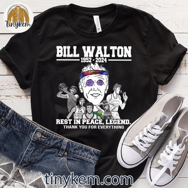 Bill Walton Rest In Peace Tshirt