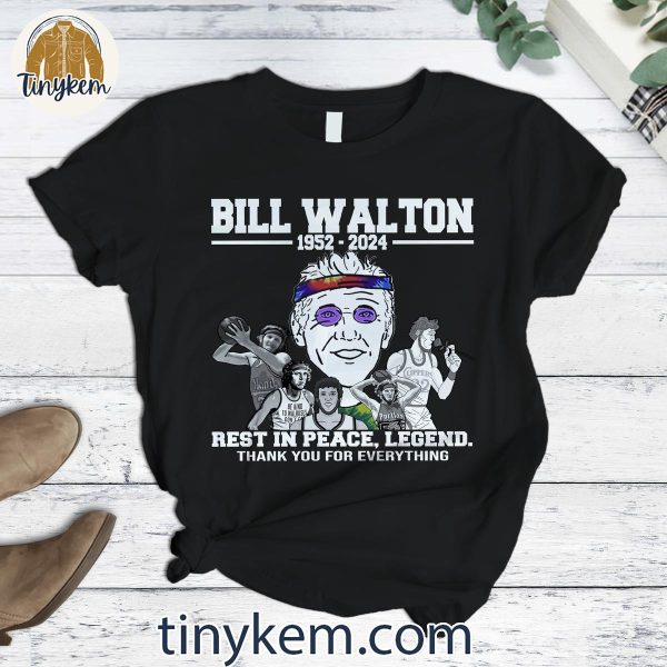 Bill Walton Rest In Peace Tshirt