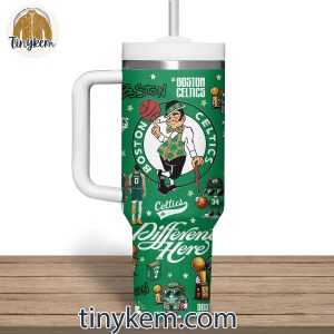 Boston Celtics 2024 Eastern Conference Champions 40oz Tumbler with Handle 3 PNpeE