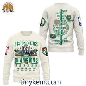 Boston Celtics 2024 Eastern Conference Champions Tshirt 6 9aVmf