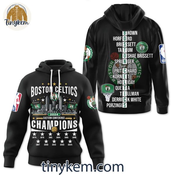 Boston Celtics 2024 Eastern Conference Champions Tshirt