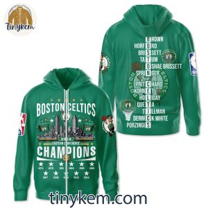 Boston Celtics 2024 Eastern Conference Champions Tshirt 9 4tKex