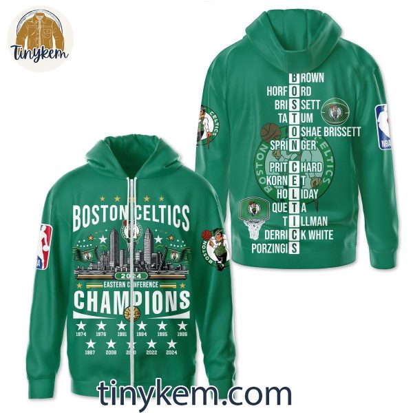 Boston Celtics 2024 Eastern Conference Champions Tshirt