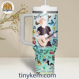 Ed Sheeran 40oz Tumbler with Handle 3 JVw0T