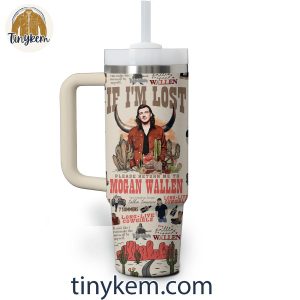 Morgan Wallen Retro 40oz Tumbler with Handle 3 63hZ3