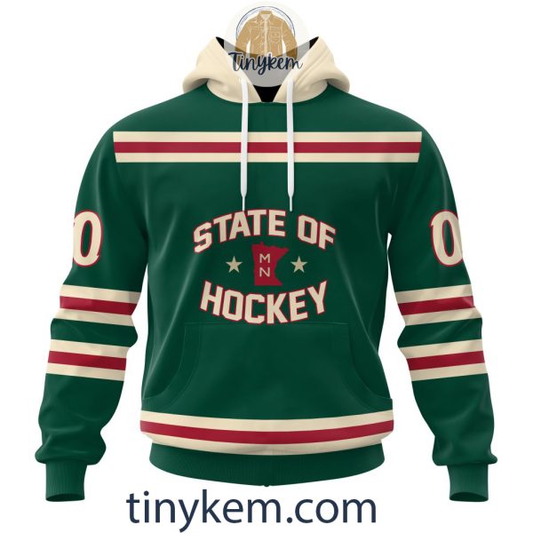 Minnesota Wild Personalized Alternate Concepts Design Hoodie, Tshirt, Sweatshirt