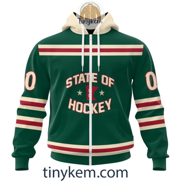 Minnesota Wild Personalized Alternate Concepts Design Hoodie, Tshirt, Sweatshirt