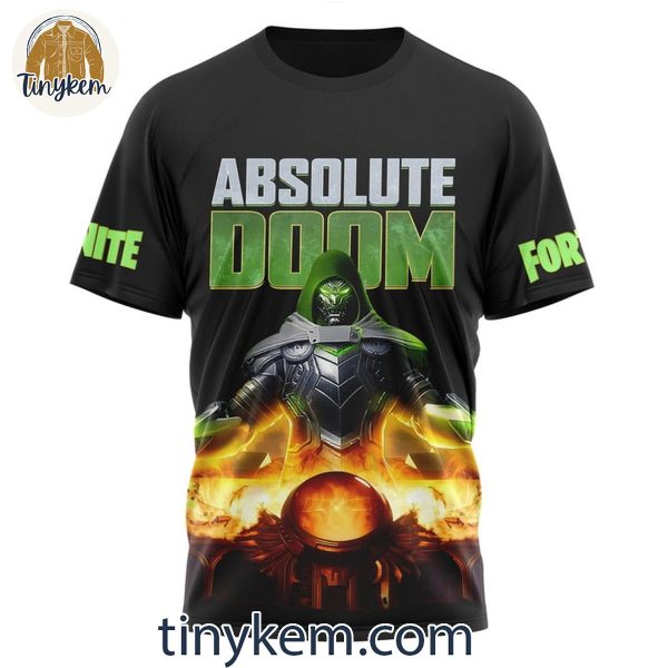 Absolute Doom Fortnite Black And Green Unisex T-Shirt Hoodie Sweatshirt