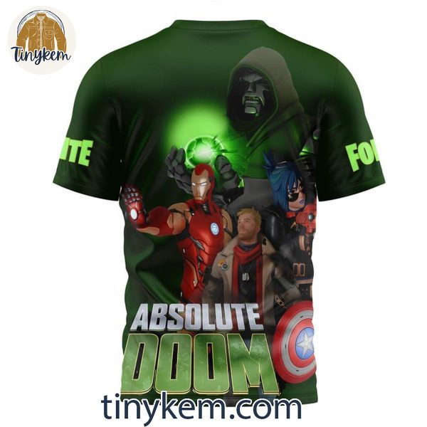 Absolute Doom Fortnite Black And Green Unisex T-Shirt Hoodie Sweatshirt