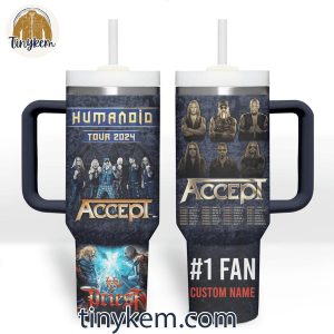 Accept Humanoid Tour 2024 231 Fan Customized 40 Oz Tumbler 2 4Rsyb