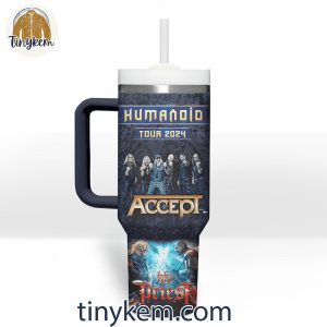 Accept Humanoid Tour 2024 231 Fan Customized 40 Oz Tumbler 3 7uGdJ