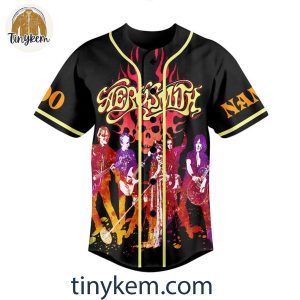 Aerosmith End Of The Road Customized Baseball Jersey