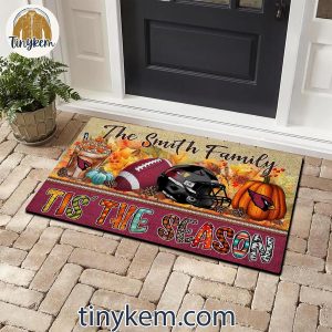 Arizona Cardinals Fall Tis’ The Season Customized Doormat