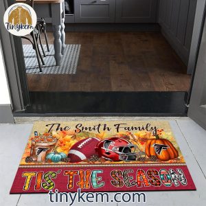 Atlanta Falcons Fall Tis The Season Customized Doormat 4 cKNkF