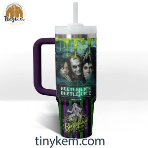 Beetlejuice Beetlejuice 2 Show Time Back From The Dead 40 Oz Tumbler 4 phhuG