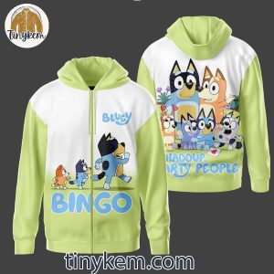 Bluey Whaddup Party People Bingo T Shirt Sweatshirt Hoodie 4 BjDYk