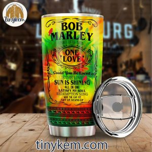 Bob Marley One Love All In One Satisfy My Soul 20oz Tumbler 3 J88Ze