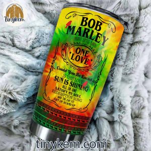 Bob Marley One Love All In One Satisfy My Soul 20oz Tumbler 4 U1MwF