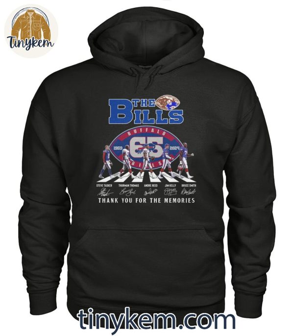 Buffalo Bills Thank You For The Memories The Legends In 65 Years Shirt