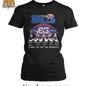 Buffalo Bills Thank You For The Memories The Legends In 65 Years Shirt 4 K6tFN