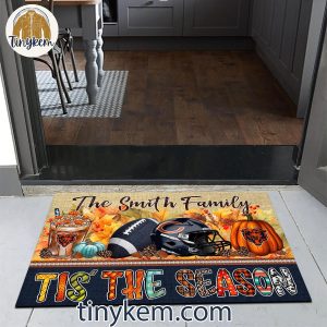 Chicago Bears Fall Tis The Season Customized Doormat 4 ANa90