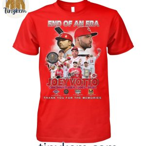 Cincinnati Reds Joey Votto Thank You For The Memories T-Shirt