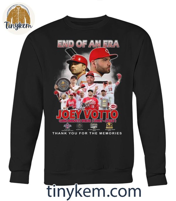 Cincinnati Reds Joey Votto Thank You For The Memories T-Shirt