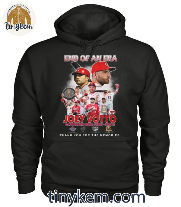 Cincinnati Reds Joey Votto Thank You For The Memories T-Shirt