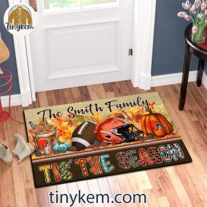 Cleveland Browns Fall Tis The Season Customized Doormat 5 RndpE