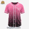 Detroit Tigers Fight Breast Cancer Customized Baseball Jersey