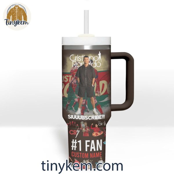 Cristiano Ronaldo This Is CR7 #1 Fan Customized 40 Oz Tumbler