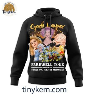 Cyndi Lauper Girls Just Wanna Have Fun Farewell 1977 2024 T Shirt Sweatshirt Hoodie 5 RYh0b