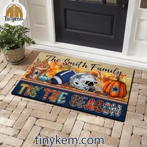 Dallas Cowboys Fall Tis’ The Season Customized Doormat