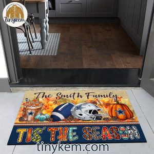 Dallas Cowboys Fall Tis The Season Customized Doormat 4 XCp9z