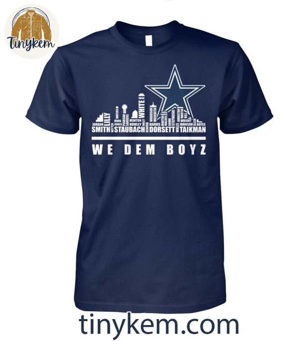 Dallas Cowboys Skyline We Dem Boyz T-Shirt