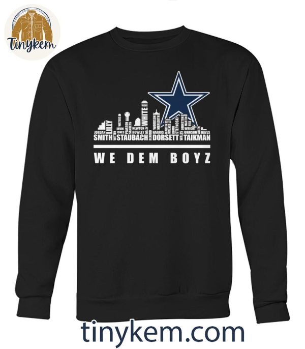 Dallas Cowboys Skyline We Dem Boyz T-Shirt