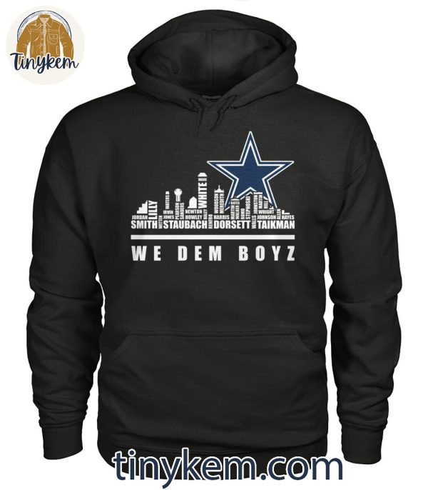 Dallas Cowboys Skyline We Dem Boyz T-Shirt