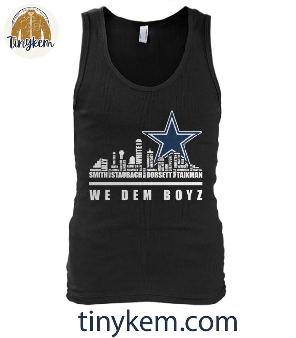 Dallas Cowboys Skyline We Dem Boyz T-Shirt