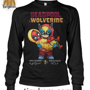 Deadpool And Wolverine Hug Jackman Ryan Reynold Princess Carrying T Shirt 4 GYaid