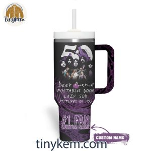 Deep Purple 231 Fan Portable Door Lazy Sod 1968 2024 Customized 40 Oz Tumbler 3 ShCjE