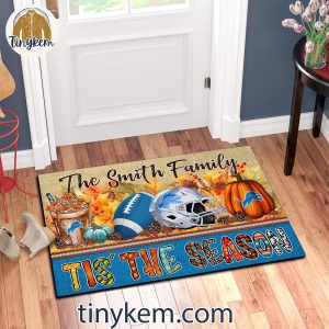 Detroit Lions Fall Tis The Season Customized Doormat 5 CCpxV