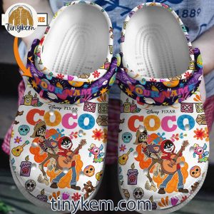 Disney Pixar Coco The Day Of The Dead 2024 Customized Clogs Crocs