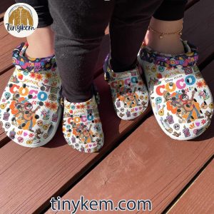 Disney Pixar Coco The Day Of The Dead 2024 Customized Clogs Crocs 4 Hmksc