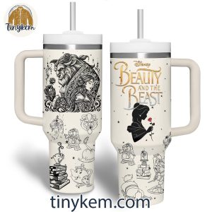 Disney The Beauty And The Beast Tale As Old As Time 40 Oz Tumbler