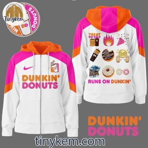 Dunkin’ Donuts Treat Yo-Self Runs On Dunkin’ Halloween Hoodie Sweatshirt T-Shirt